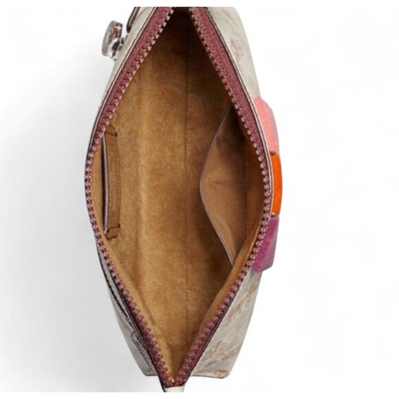 Coach 2019 FIELD TOTE WITH Charlie Pouch HORSE AND CARRIAGE PRINT VARSITY Stripe - Picture 6 of 12